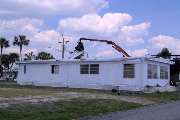 Mobile Home Demolition in Anacortes