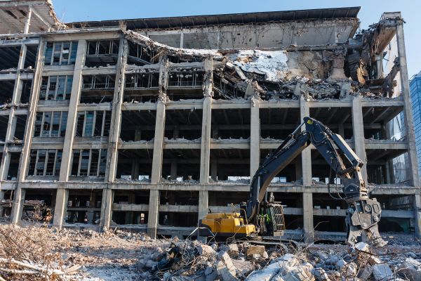 Commercial Building Demolition in Anacortes