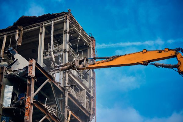 Factory Demolition in Anacortes
