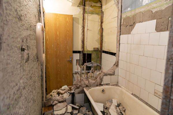 Shower Tile Demolition in Anacortes
